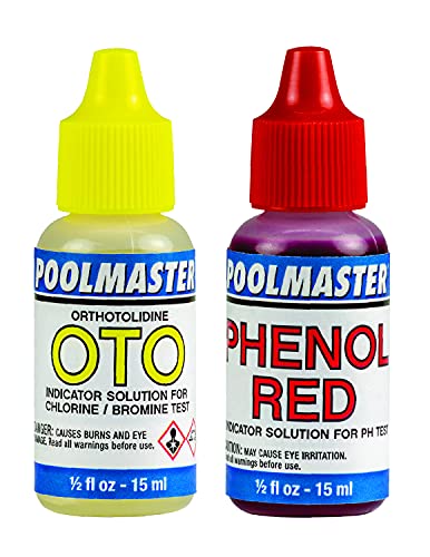 Poolmaster محلول بوم ماستر 23225 1/2 أونصة OTO وفينول أحمر بديل لمؤشرات اختبار مياه السبا وحمامات السباحة - Image 3