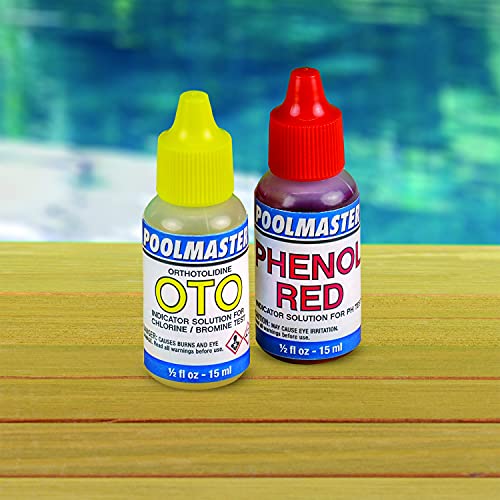 Poolmaster محلول بوم ماستر 23225 1/2 أونصة OTO وفينول أحمر بديل لمؤشرات اختبار مياه السبا وحمامات السباحة - Image 4