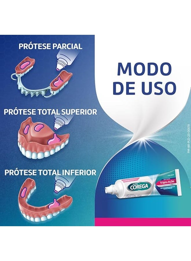 كوريغا COREGA super denture fixative cream taste free 20g - Image 2