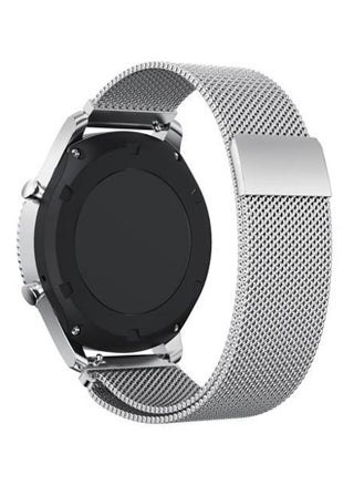 Gear S3 Frontier - Classic Watch Band,Milanese Loop Adjustable Stainless Steel Replacement Strap Bands Silver - pzsku/Z26BC4B83F852F3FB71E8Z/45/_/1693010772/b5c60776-f9c1-4512-93c3-afa384690e90