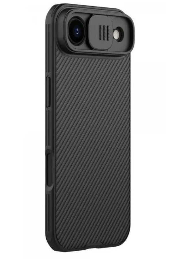 NILLKIN Camshield Pro for iPhone 17 Air Case Compatible with MagSafe TPU PC Phone Cover with Slider - Black - Image 2