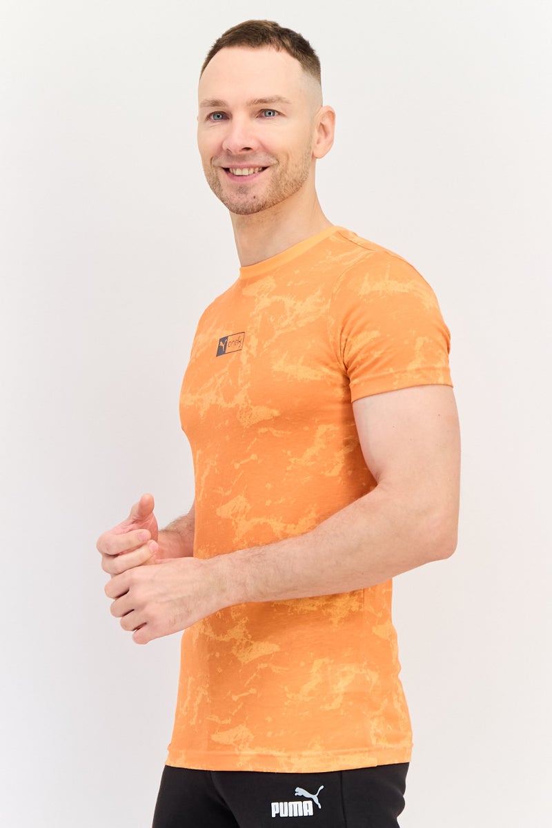 PUMA Men Sportswear Fit Short Sleeves Outdoor T-shirt, Multicolor - Image 2