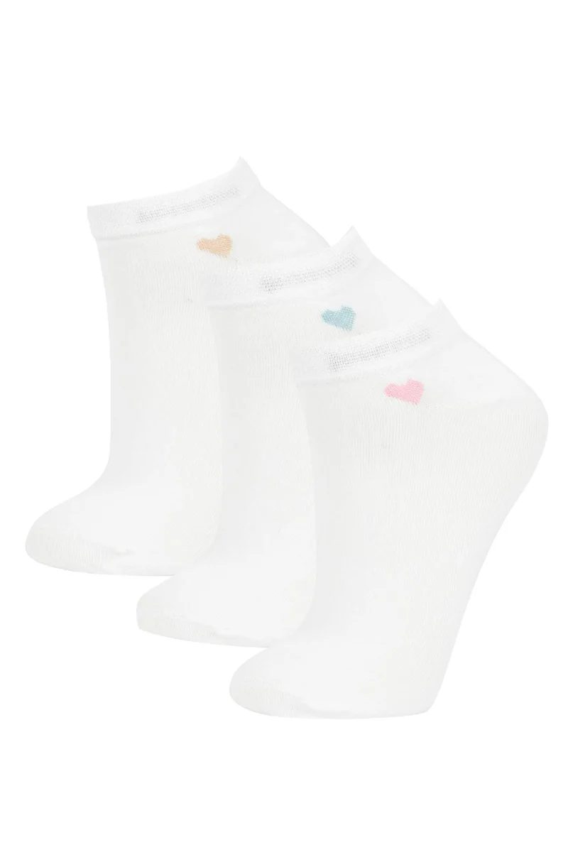 ديفاكتو Woman 3 Piece Bamboo Booties Socks