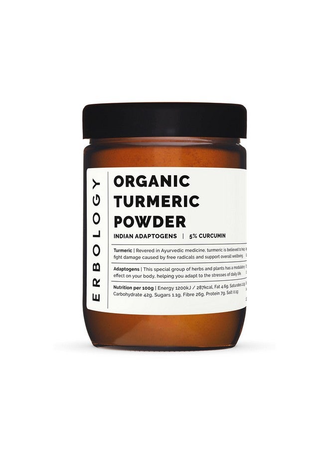 Erbology Organic Turmeric Powder 3.2 oz - 90 Servings - 5.5% Curcumin - No Additives or Preservatives - Sustainably Sourced Straight from Farm in India - Small Batch - Vegan - GMO-Free - Image 2