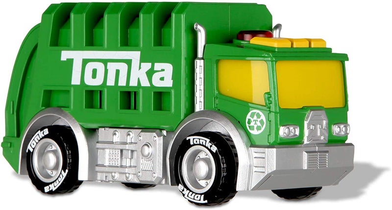 Basic Fun Tonka Mighty Force Lights & Sounds - Garbage Truck - Image 5