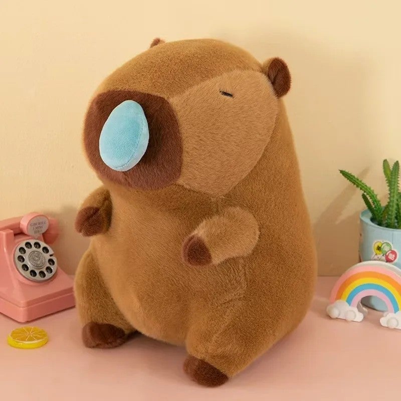 Y&D Hot 20-50cm Cute Top Hat Kapibara Plush Toy – Stuffed Animal Capybara Guinea Pig Hybrid for Birthday Party Decoration, Creative Funny Gift for Kids & Adults - Image 1