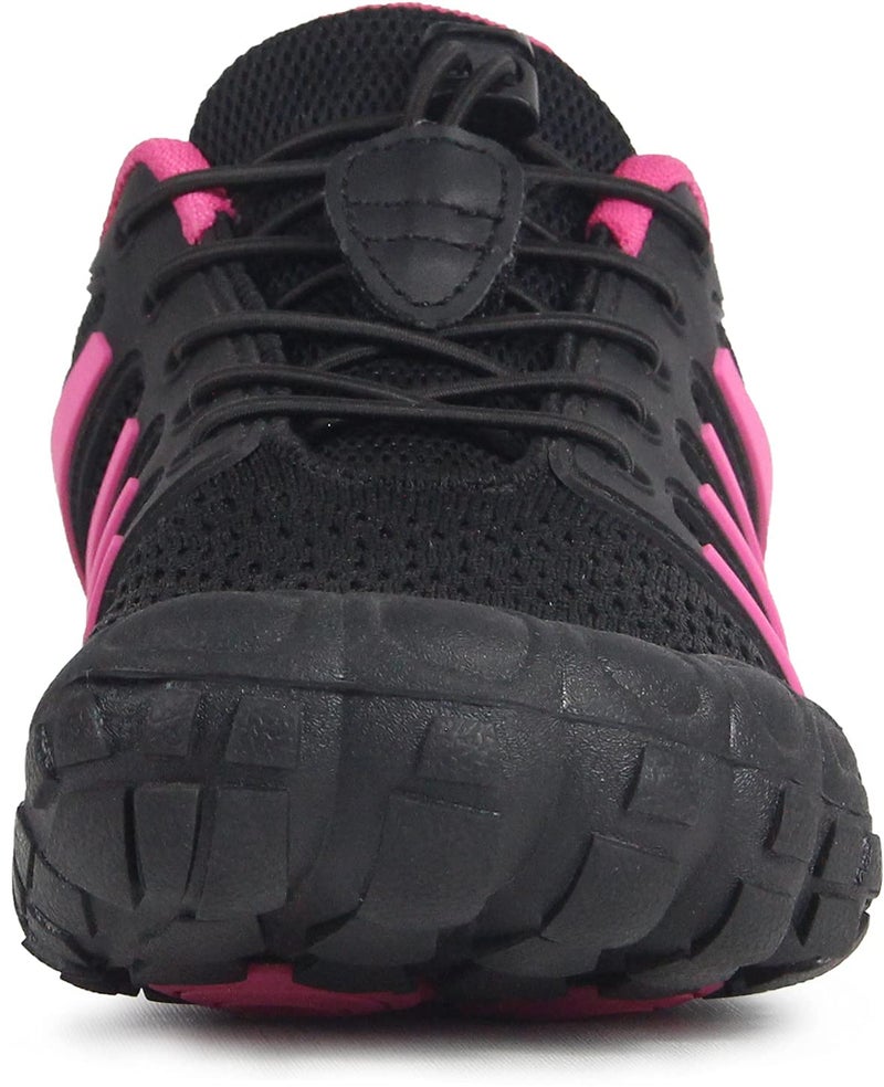 Oranginer Women Comfortable Barefoot Zero Drop Minimalist Gym Shoes Wide Toe Box 5 Finger Shoe Outdoor Sport Hiking Trekking Toes Sneaker for Lady Black Rose Size 5.5 - Image 5