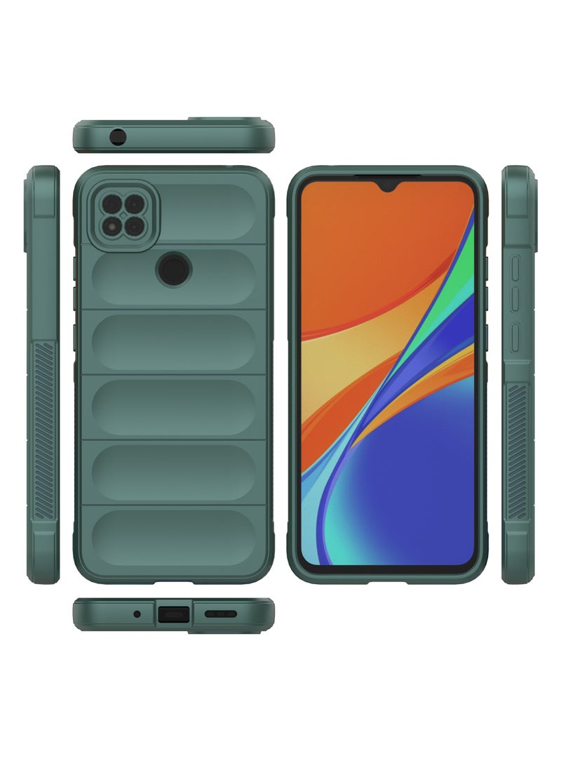 UNBLACK Compatible With Xiaomi Redmi 10A Magic Case Back Cover (Green) - Image 3