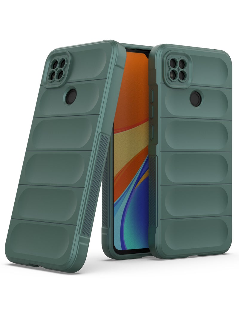 UNBLACK Compatible With Xiaomi Redmi 10A Magic Case Back Cover (Green) - Image 1