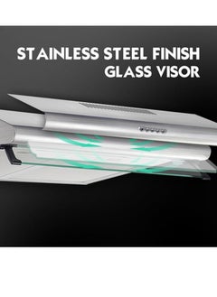 milano Kitchen Hood 90Cm Chrome  - Image 2