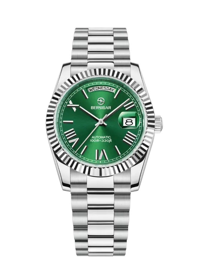 BERSIGAR - Bersigar BG-1752 Luxaura Design Stainless Steel Automatic Water Resistant Watch - Image 1