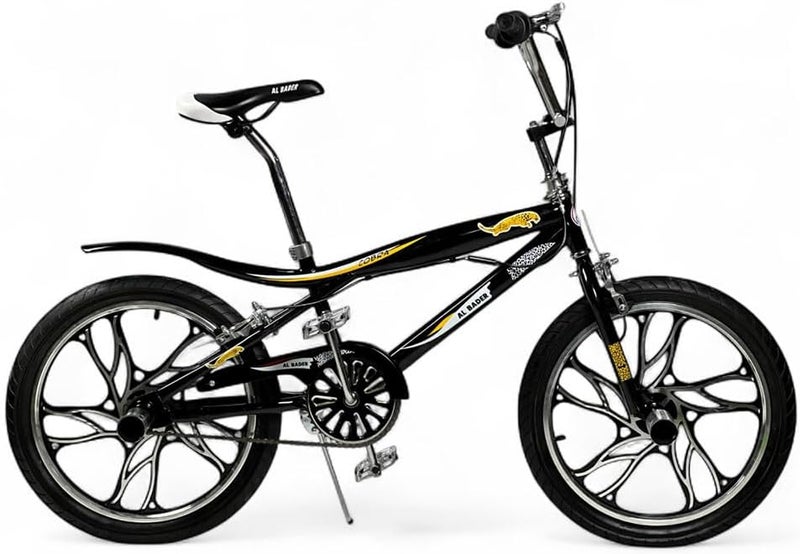 AL BADER Bicycle 20 Inch Cobra Design, Cobra Bike With 7.5cm Wide Wheels, Bike With Dual Disc Brake & Adjustable Saet, Mountain Wheels 20 Inch Size, Mountain Bicycle For 9+ Years Old - Image 1