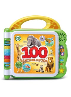 كتاب LeapFrog 100 Animals الإلكتروني ثنائي اللغة