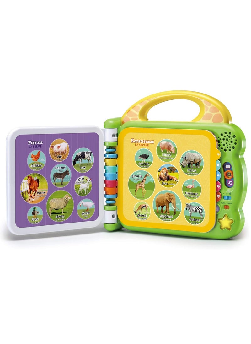 Leap Frog - كتاب LeapFrog 100 Animals الإلكتروني ثنائي اللغة - Image 1
