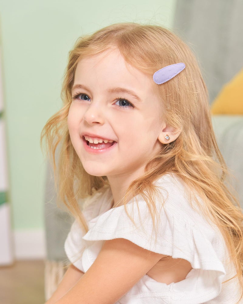 doboi 40Pcs Toddler Hair Clips Hair Barrettes Baby Girl Bows Floral Print Non Slip Snap Hairpins Flower Accessories for Baby Toddler Girls Kids - Image 4