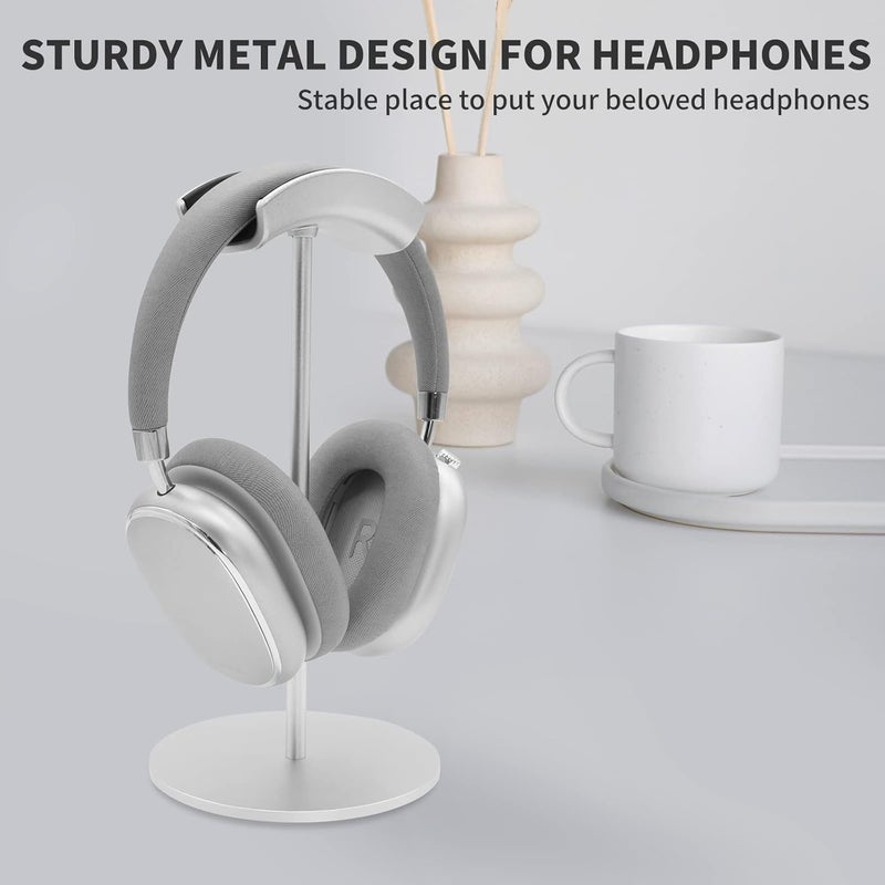 Srhythm Headphone Stand,Metal Headset Holder for Space-saving and Display - Image 3