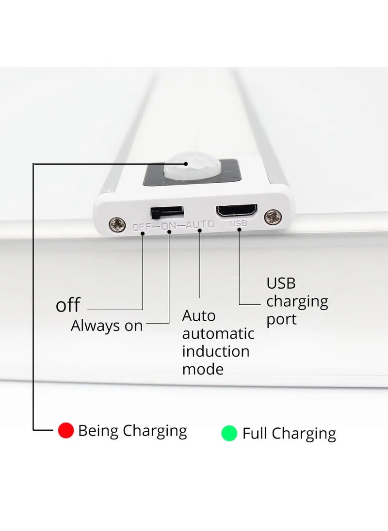 CREATIVE LIFE - LED Night Light Kitchen Light Motion Sensor Under Cabinet Light Wardrobe Lamp for Kitchen Cabinet Bedroom Wardrobe - Image 1