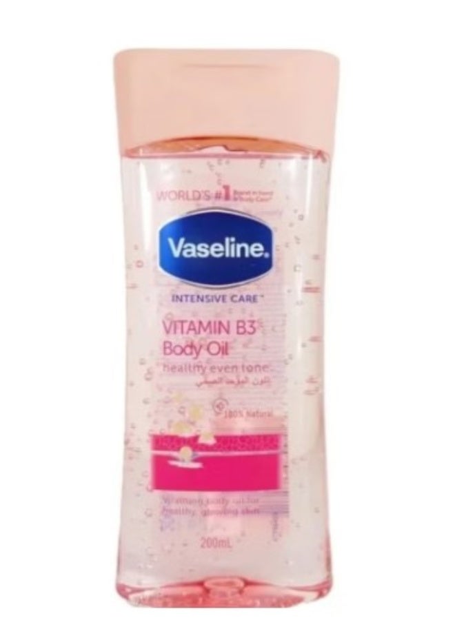 Vaseline Vitamin B3 Body Care Oil Healthy Skin Tone Unifying 200ml