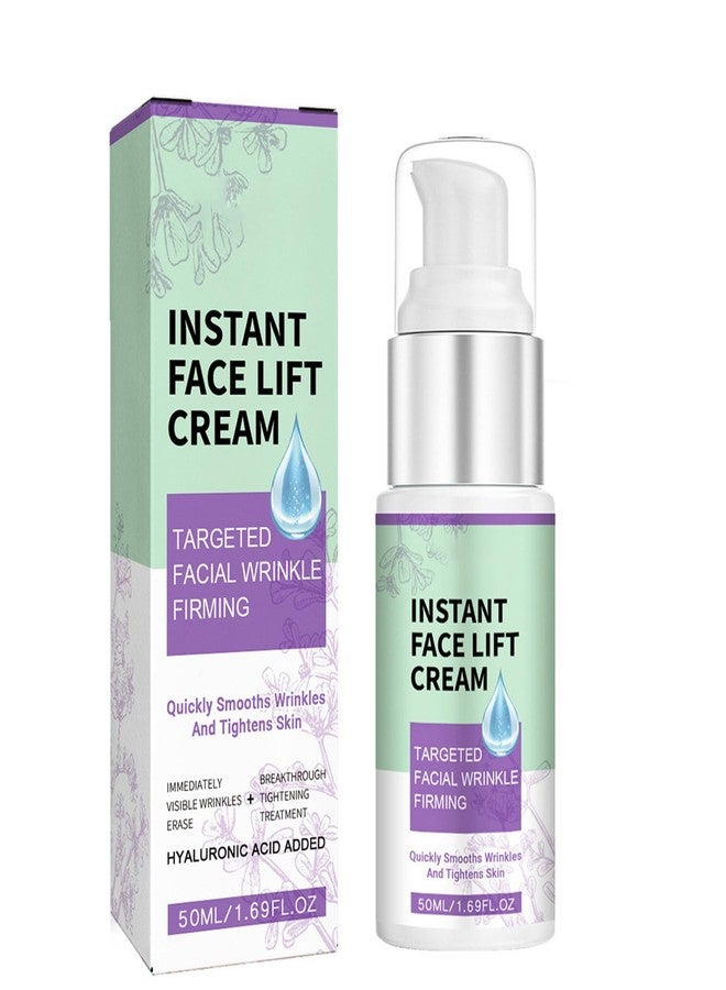 gcdat Instant Face Lift Cream, Instant Wrinkle Eraser with Collagen & Hyaluronic Acid for Wrinkles and Sagging Skin, Tighten Skin, Smooth Fine Lines for Face & Neck - 1.69 Fl. Oz - Image 1
