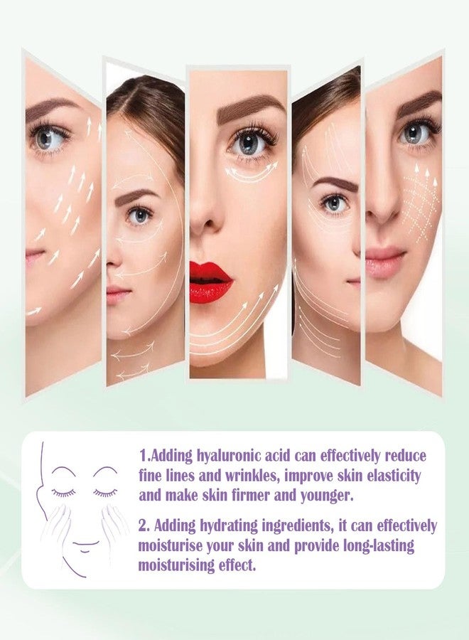 gcdat Instant Face Lift Cream, Instant Wrinkle Eraser with Collagen & Hyaluronic Acid for Wrinkles and Sagging Skin, Tighten Skin, Smooth Fine Lines for Face & Neck - 1.69 Fl. Oz - Image 4