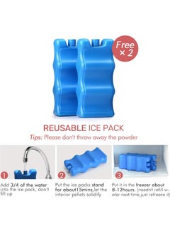 NCVI NCVI Breastmilk Cooler Bag with Ice Pack  - Image 4