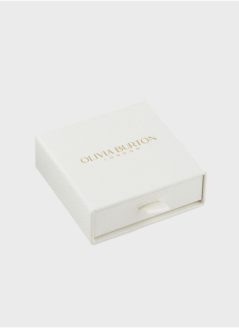 OLIVIA BURTON Chain Sparkly Swan Mark Crystal Bracelet  - Image 4