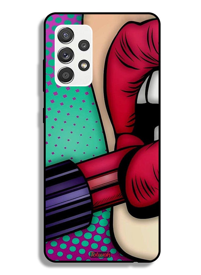 Tolwak Samsung Galaxy A32 5G Protective Case Cover Lipstick - Image 1