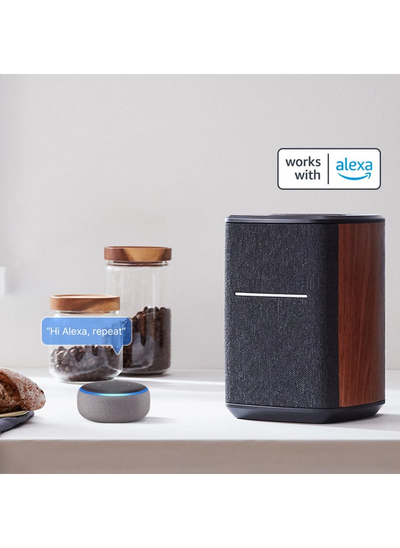 EDIFIER Edifier WiFi Smart Speaker Without Microphone, Works with Alexa, Supports AirPlay 2, Spotify,Tidal Connect, 40W RMS One-Piece Wi-Fi and Bluetooth Sound System, No Mic, MS50A  - Image 4