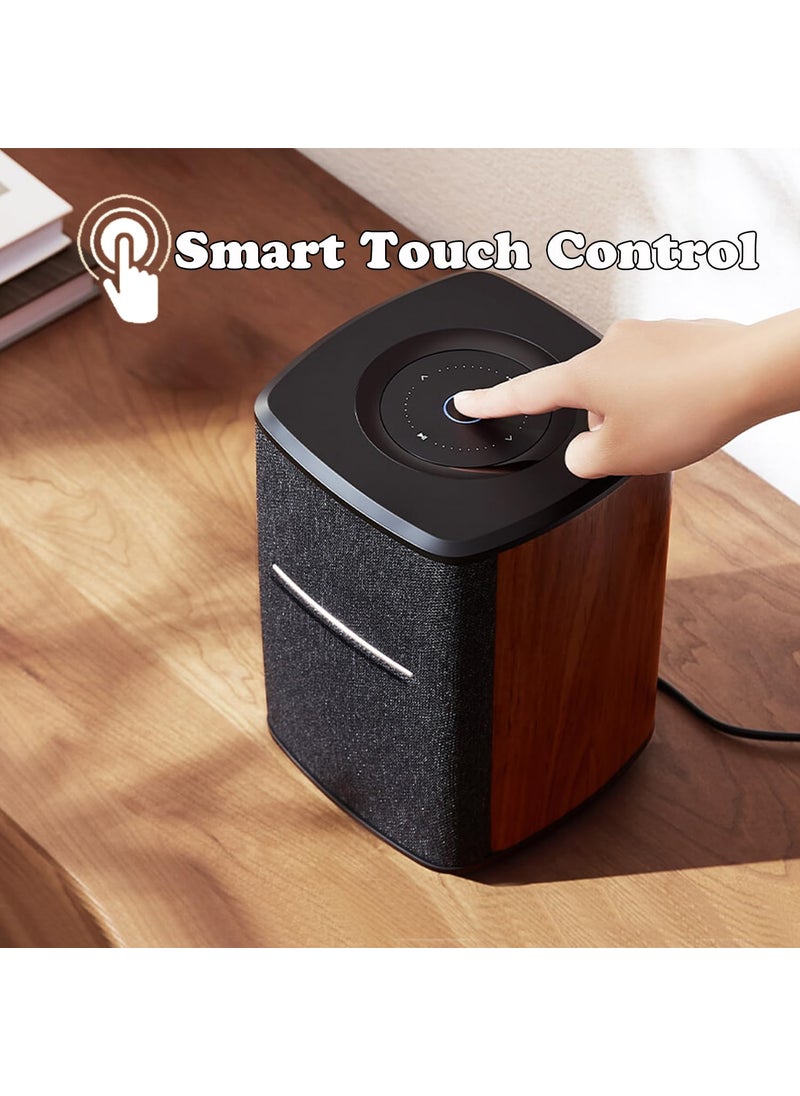 EDIFIER Edifier WiFi Smart Speaker Without Microphone, Works with Alexa, Supports AirPlay 2, Spotify,Tidal Connect, 40W RMS One-Piece Wi-Fi and Bluetooth Sound System, No Mic, MS50A  - Image 3