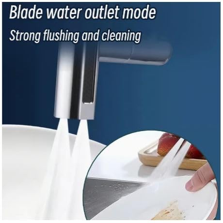 Riveira Kitchen Faucet Head Replacement 3 Working Modes Movable Kitchen Tap Head 360Swivel Sink Faucet Aerator Pull Down Faucet Nozzle Head for Regular Faucet Pack Of 1 - Image 5