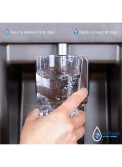 REFRESH Nsf-53 Premium Replacement Refrigerator Water Filter Compatible With Kenmore 46-9690  Adq36006102 And Lg Lt700P  Adq36006101 - Model R-9690Plus   R-9690Plus-S  3 Pack  - Image 4