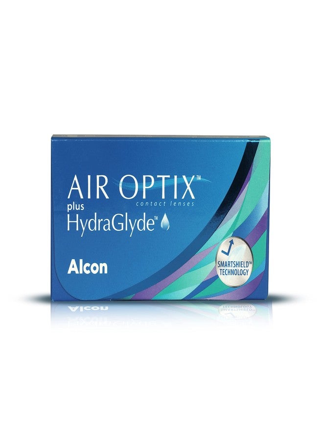 ألكون عدسات لاصقة قابلة لإعادة الاستخدام شهريًا من ALCON Air Optix Plus Hydraglyde (-4.75، كروية، عبوة من 6). - Image 1