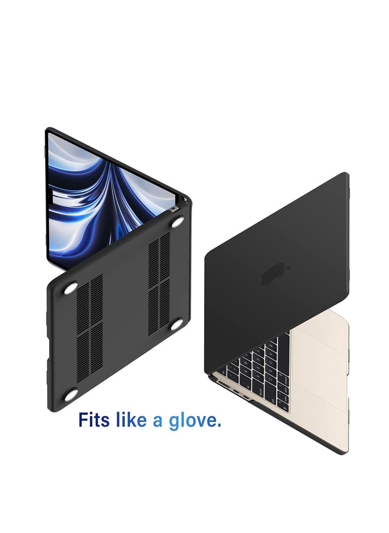 Generic 3 in 1 Rubberized Hard Case for M4 M3 M2 M1 MacBook Pro 14 inch 2024 2023 2022 2021 fits Model A2918 A2992 A2779 A2442, Glitter Protection Hard Shell Cover +Screen Protector+ Keyboard Cover , Frosted Black  - Image 4
