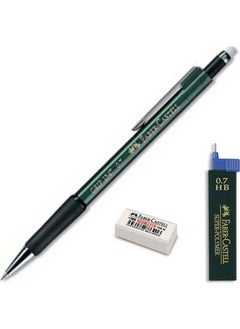 Faber Grip II 1347 0.7 Tip Pen Set Green