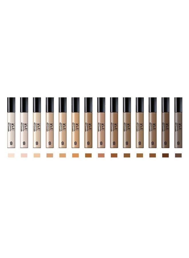 Sistar it's U Skin Perfecting HD Concealer Full Coverage Lightweight Long Lasting Correcting Liquid Contour Cover Masker Makeup 5 ml / 0.17 fl. oz (Ivory) - Image 5