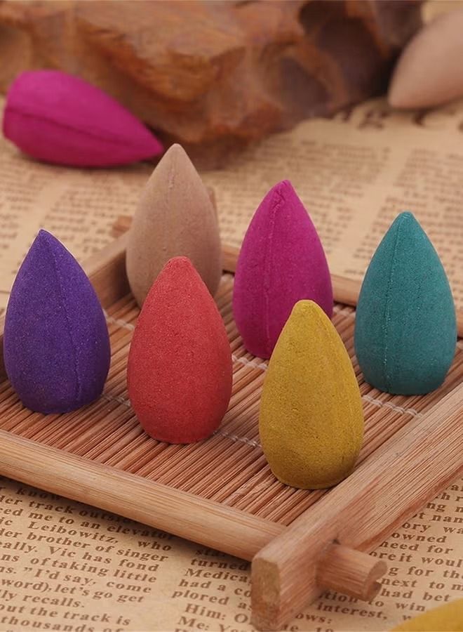 مبخرة خشب الصندل بتدفق خلفي من 50 قطعة - Image 4