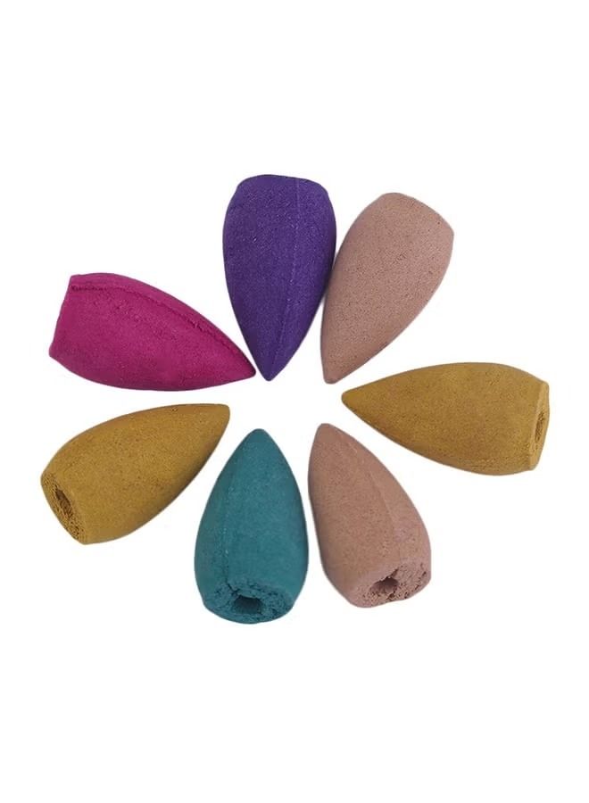 مبخرة خشب الصندل بتدفق خلفي من 50 قطعة - Image 2