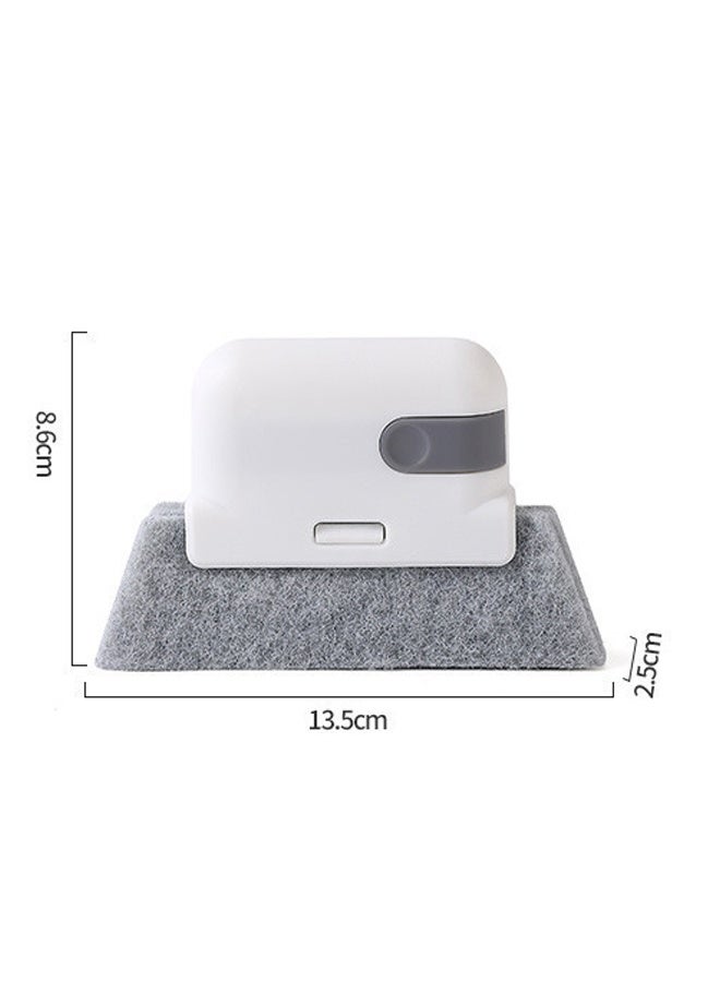 3PCS Window Cleaning Multifucation Groove Cleaning Brush for Household Use, 3 in 1 Window Sliding Door Track Cleaner, Sill, Tile Lines, Shutter, Car Vents, Keyboard, Small Spaces Clean Kit - Image 2