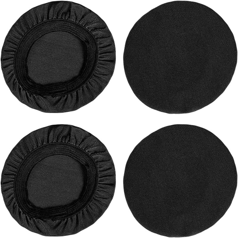 Clydewy Water rust proof 2 Pairs(4 Pcs) Headphone Ear Covers Replacement Headset Ear Covers Dust Sweat Proof Reusable Headphone Sleeves Washable Stretchable Fits 2.36"-3.35" Headsets (6-8.5 Cm) Neat shape - Image 1