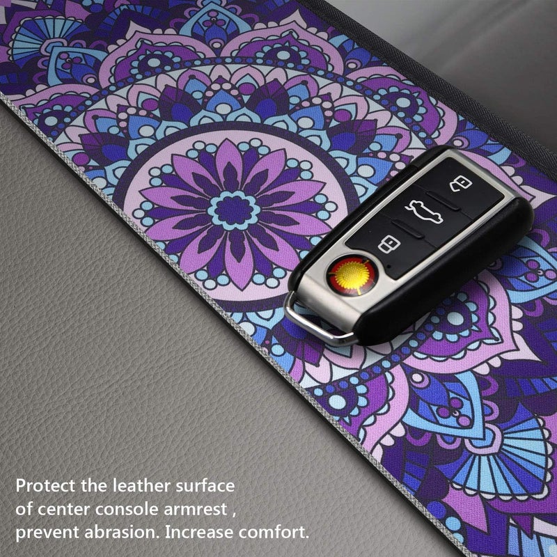 YR Vehicle Center Console Armrest Cover Pad - Universal Fit Soft Comfort Cushion with Stylish Pattern - Image 5