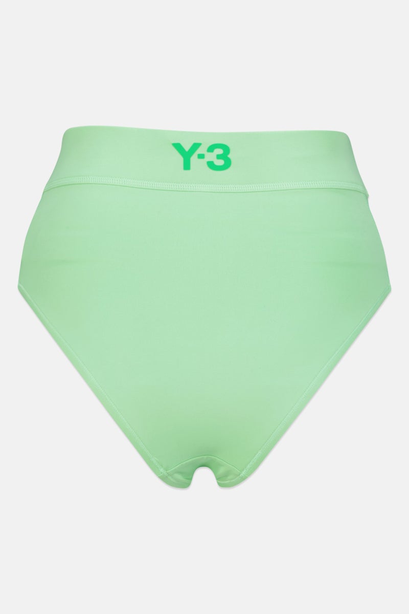 Adidas Adidas Y-3 By Yohji Yamamoto Women Solid Bikini Bottom, Green - Image 3