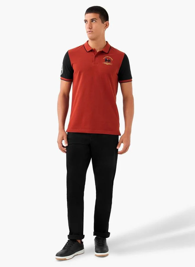 Splash FAV Logo Embroidered Polo T-shirt