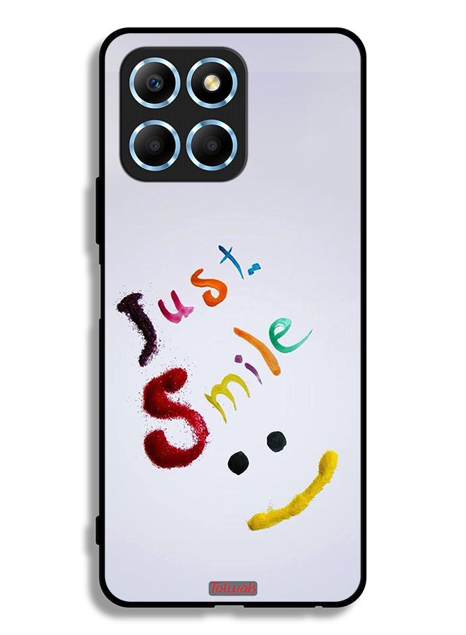 Tolwak Honor X6 Protective Case Cover Just Smile  - Image 2