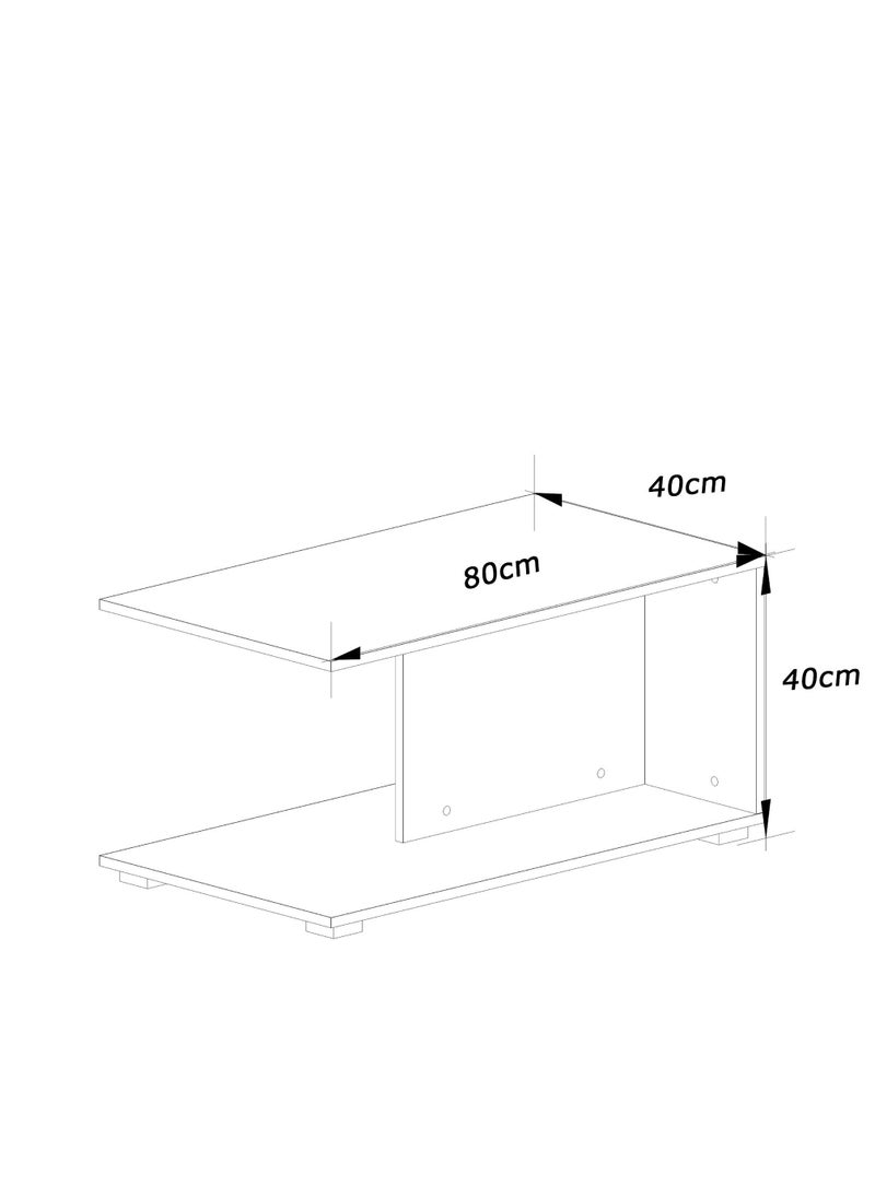 Furniture Store Coffee table - Height 40 cm - Width 80 cm - Depth 40 cm, from Furniture Store.  - Image 2