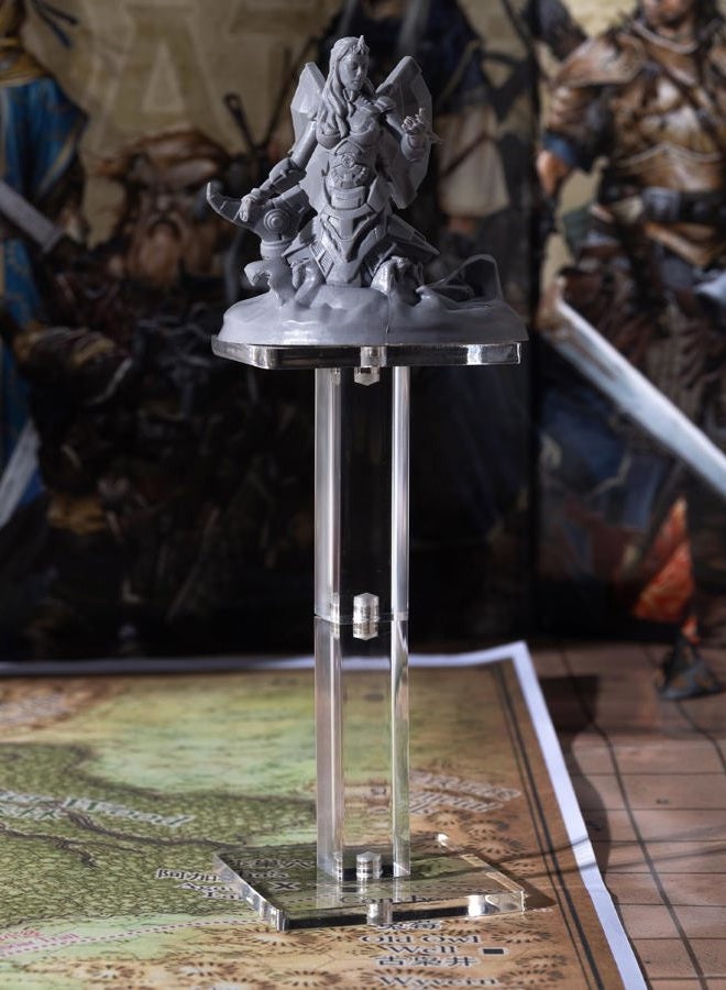 Kalami 2 Sets Flying Miniatures Magnetic Combat Riser for DND with 2" Base, 3D Single Flyer Riser for TTRPGS and Board Games - Image 4