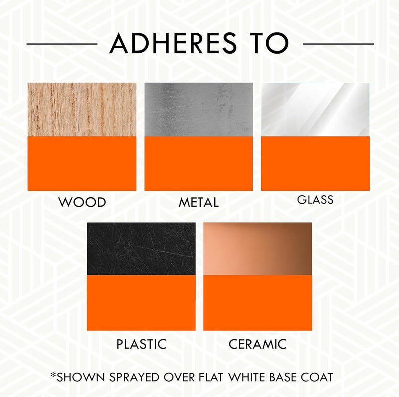 Rust-Oleum 1954830 Fluorescent Spray Paint - 11 Ounce Bright Neon Orange - Image 3