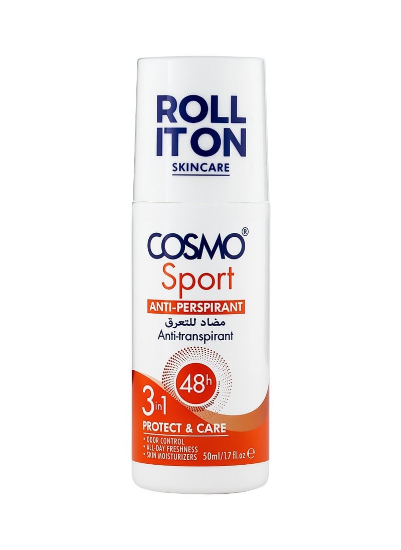 COSMO Sport Anti Transpirant 3 In 1 Protect Care 50Ml 