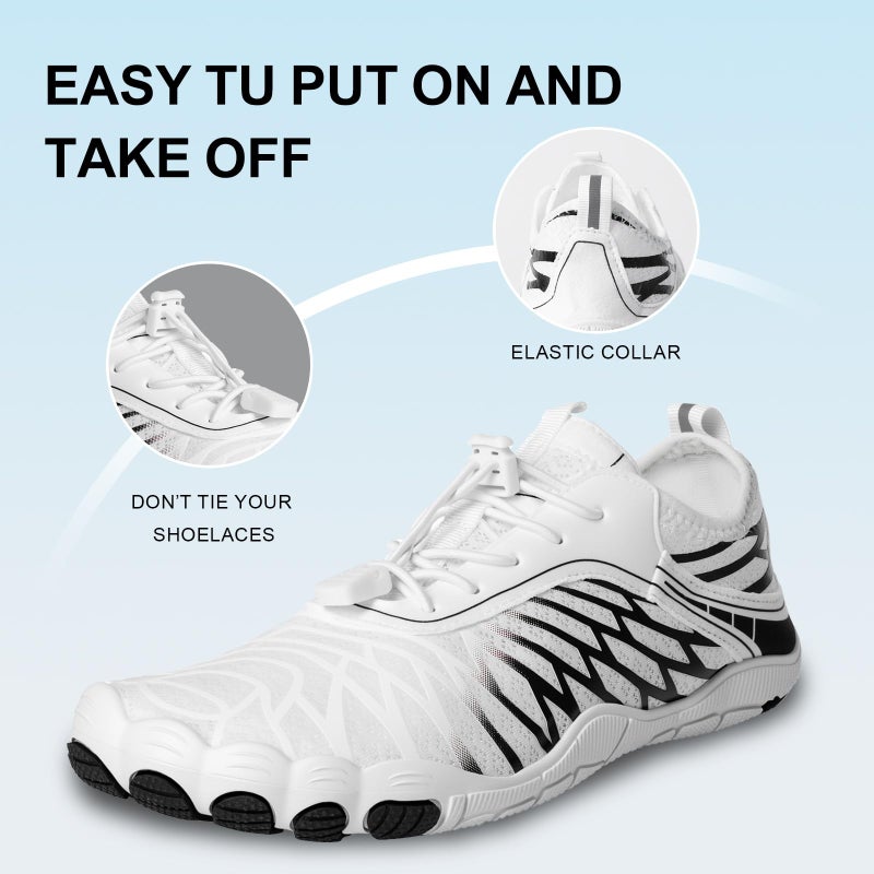 ELETON Hike Barefoot Shoes Womens Men Footwear Pro-Healthy&Non-Slip Water Shoe For Women Men  Wide Toe Running Shoes Boots Sneakers Unisex - Image 2