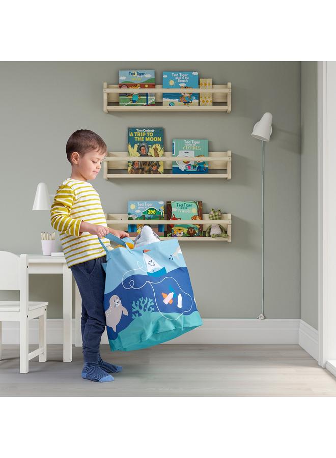 Zaboon Storage Bag, Ocean Animals Pattern/Multicolour - Image 3