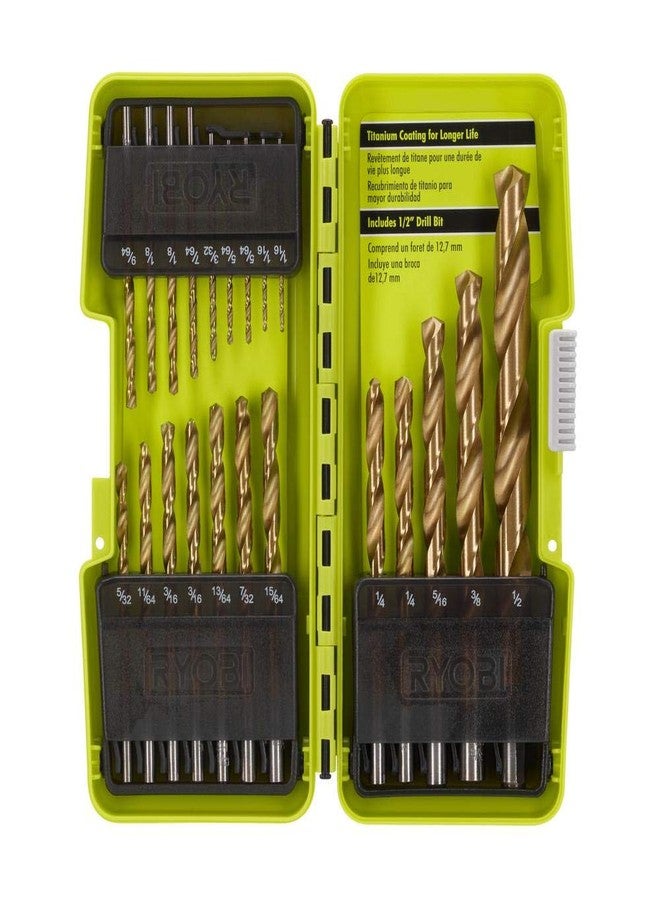 Ryobi 21 Pcs Titanium Coated Drill Bit Set - Image 3